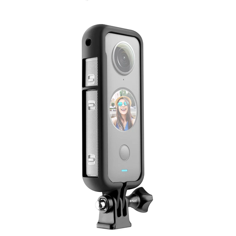 Z ABS Protective Frame for Insta360 ONE X2, with Adapter Mount & Screw (Black)