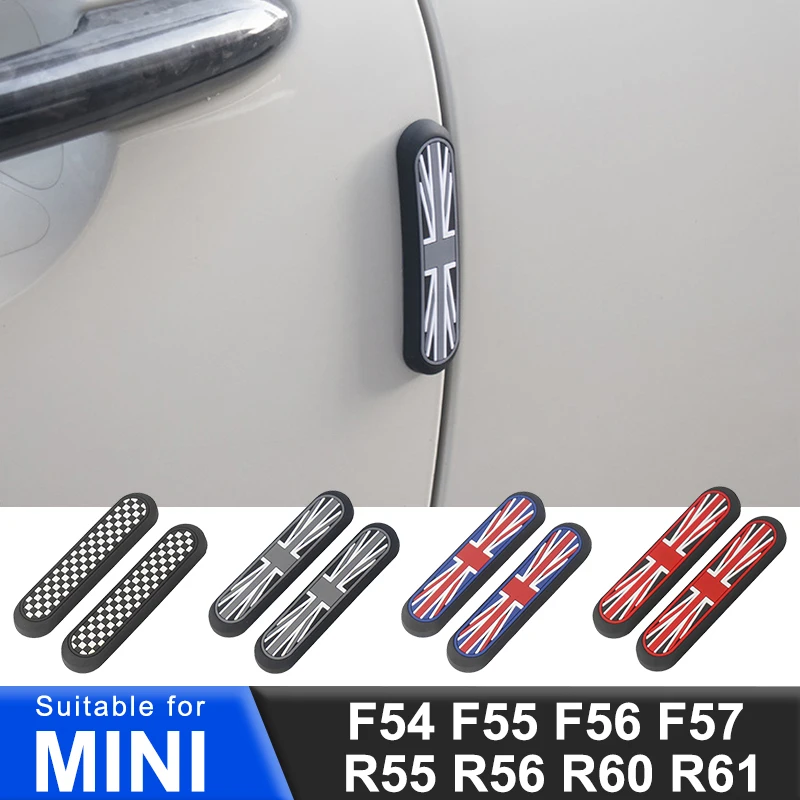 For MINI Cooper S JCW R55 R56 R60 R61 F54 F55 F56 F57 F60 Car Door Protection Stickers Anti Collision Pads Exterior Stickers