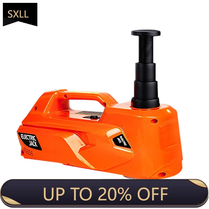 

SXLL Electric Vehicle Jack Kit 5 T12V Hydraulic Jack with Electric Impact Wrench and Tire Inflator Portable Emergency Vehicle Li