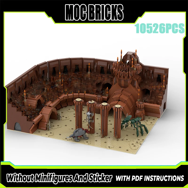 

Изысканный новый продукт MOC, модель сцены планеты, технология Noxis Arena, модульная детская игрушка в подарок, набор для сборки «сделай сам»