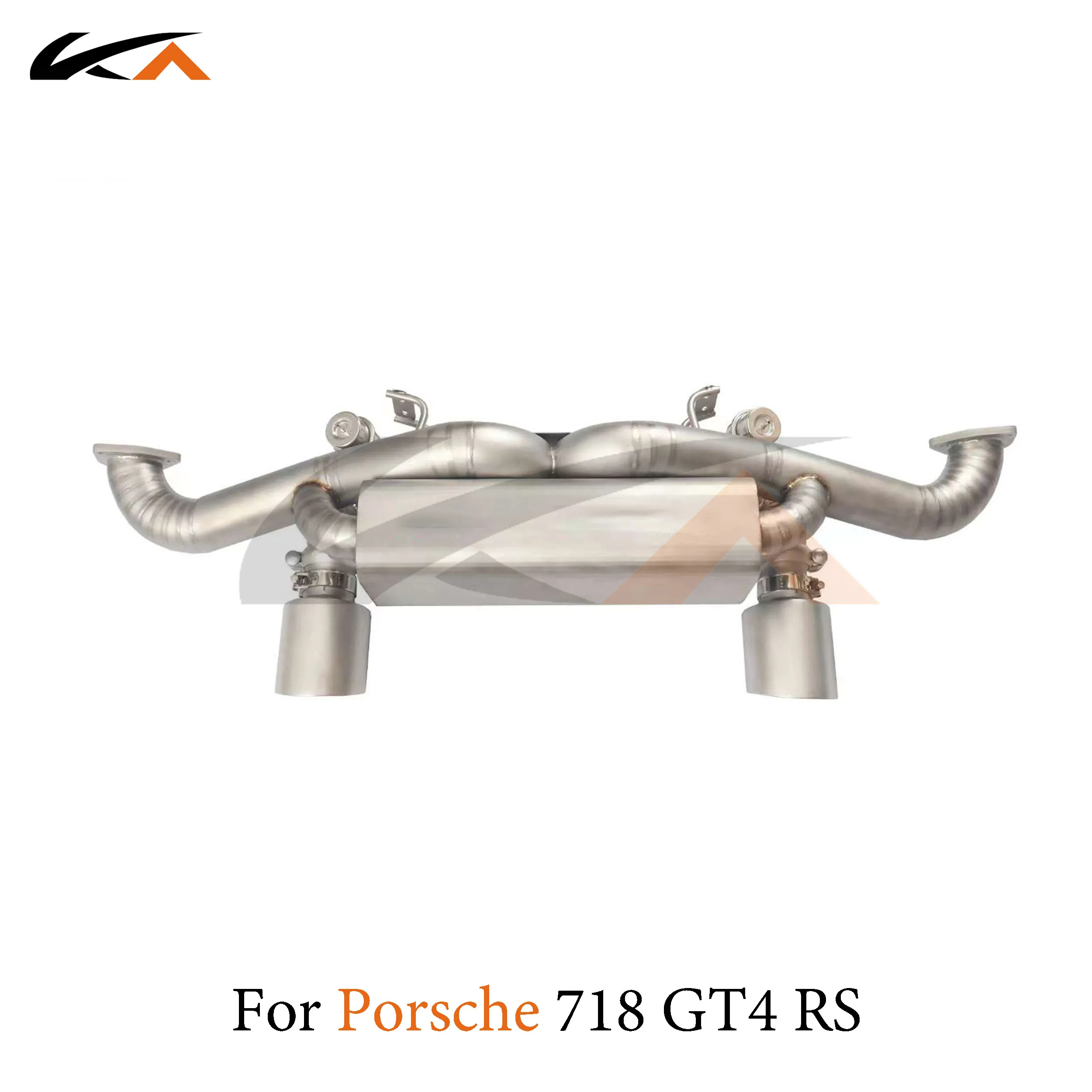 

KA Tuning exhaust system stainless steel catback for porsche 718 gt4 rs 4.0 performance auto parts muffler valve car accessories