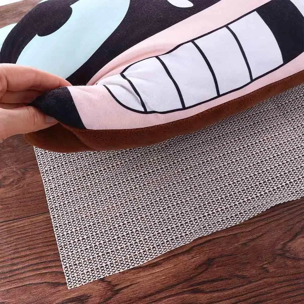 New PVC Sheet Mattress Sofa Mat Antiskid Net Cloth Trimmable Sofa Carpet Yoga Mat Non-Slip Anti Slip Pad Household