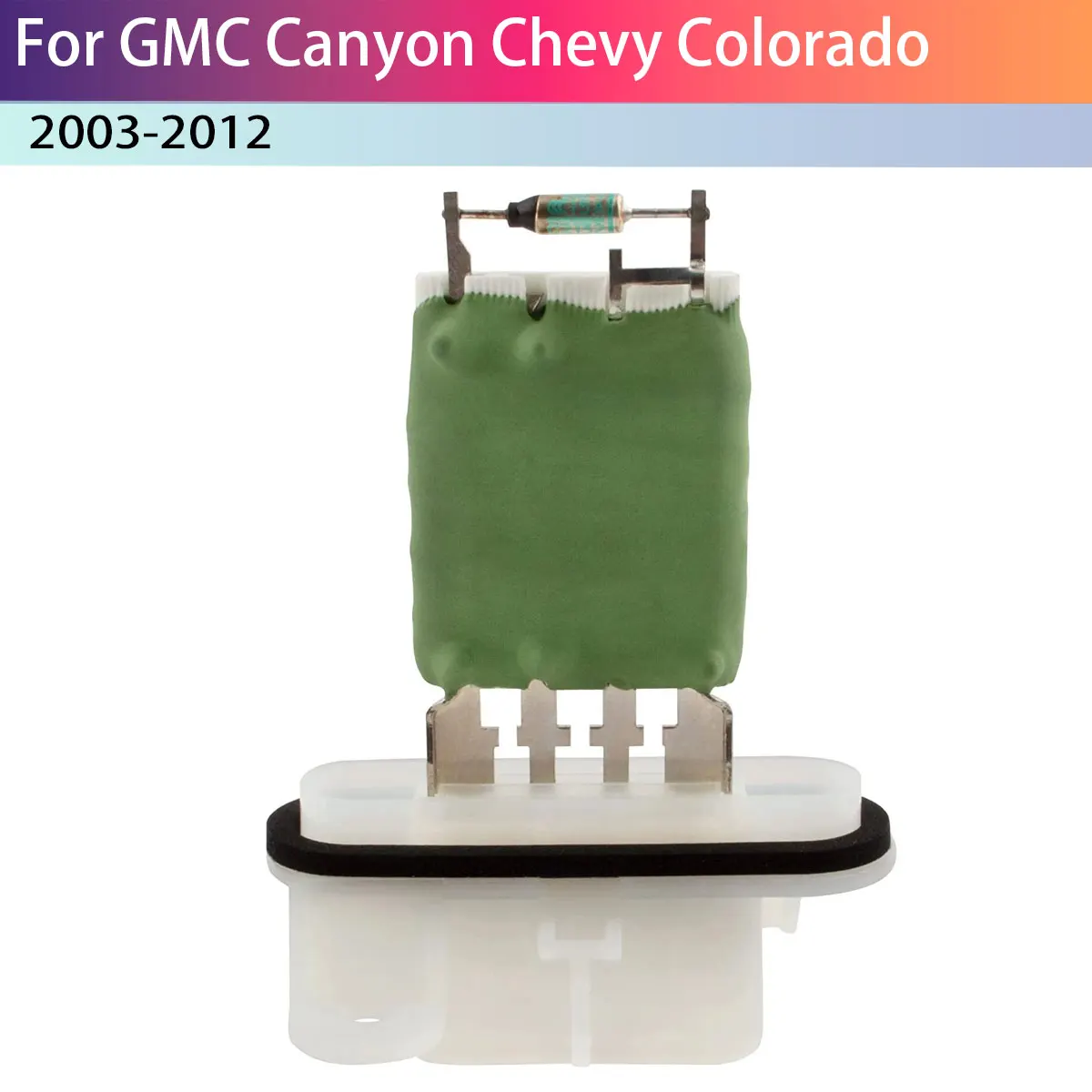 Resistencia Reguladora del Ventilador del Calefactor HVAC 15218254 para Chevy Colorado GMC Canyon 2004-2012 CDL-16024