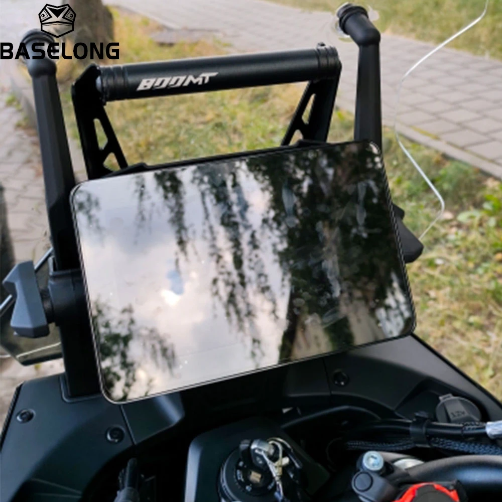 

New For CFMOTO 800MT CFMT800 800 MT 2023-2026 Motorcycle Front Wireless Charging Mobile Phone Navigation Bracket 22mm GPS Mount