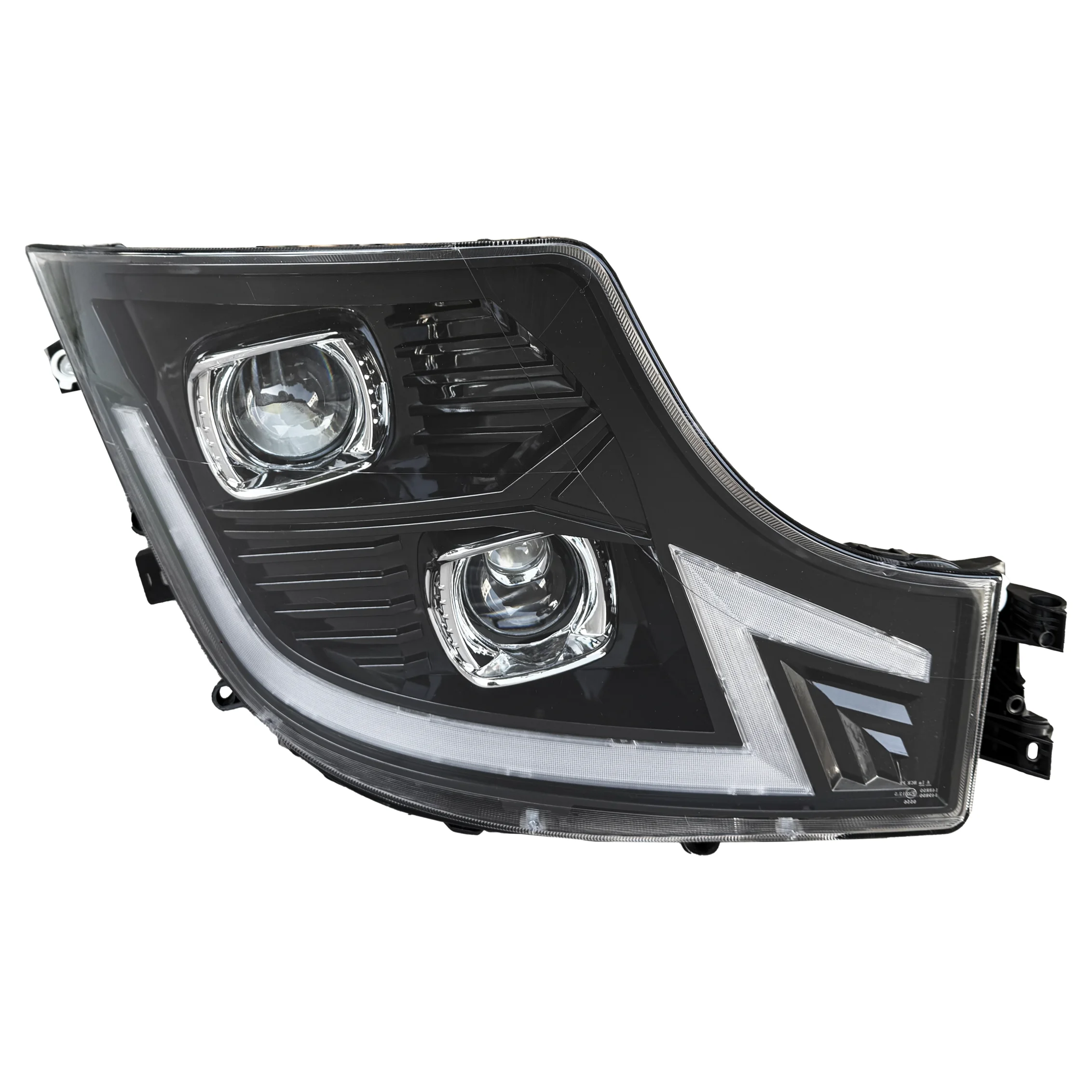 1PCS 24V Projector LED headlight Compatible With Mercedes-Benz ACTROS MP4 MP5 EURO TRUCK with Daytime Running Light