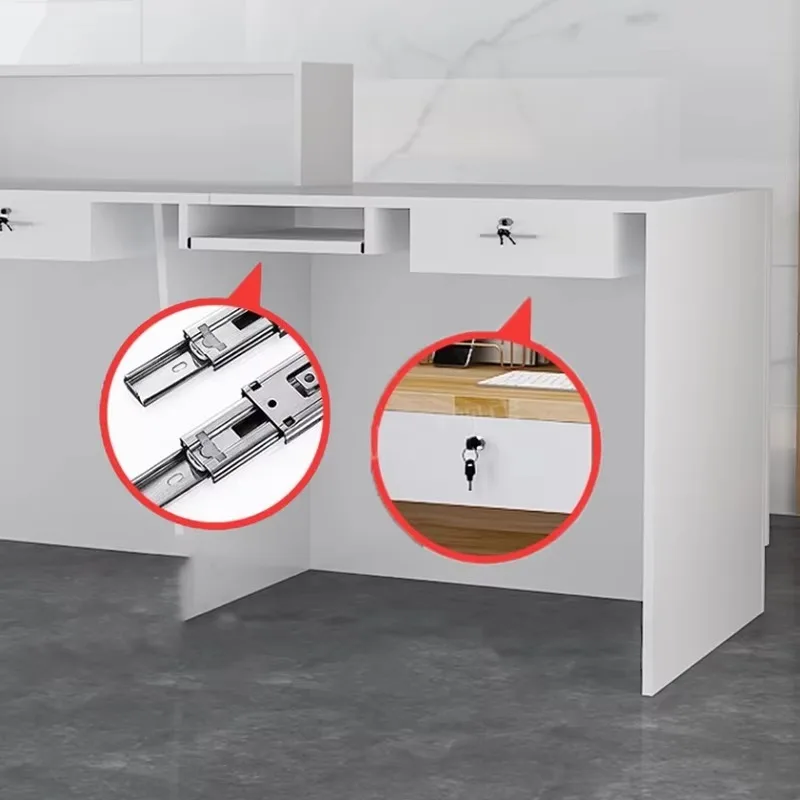 Mostrador de recepción Simple de belleza, mostrador de Bar de lujo de diseño profesional pequeño, escritorio de recepción central Vintage, muebles comerciales