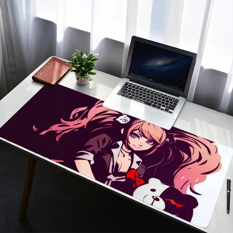 

Mouse Pad Computer Gaming Accessories Mousepad Rubber Extended Desk Mat Laptop D-danganronpa Junko Enoshima Gamer Keyboard Pad