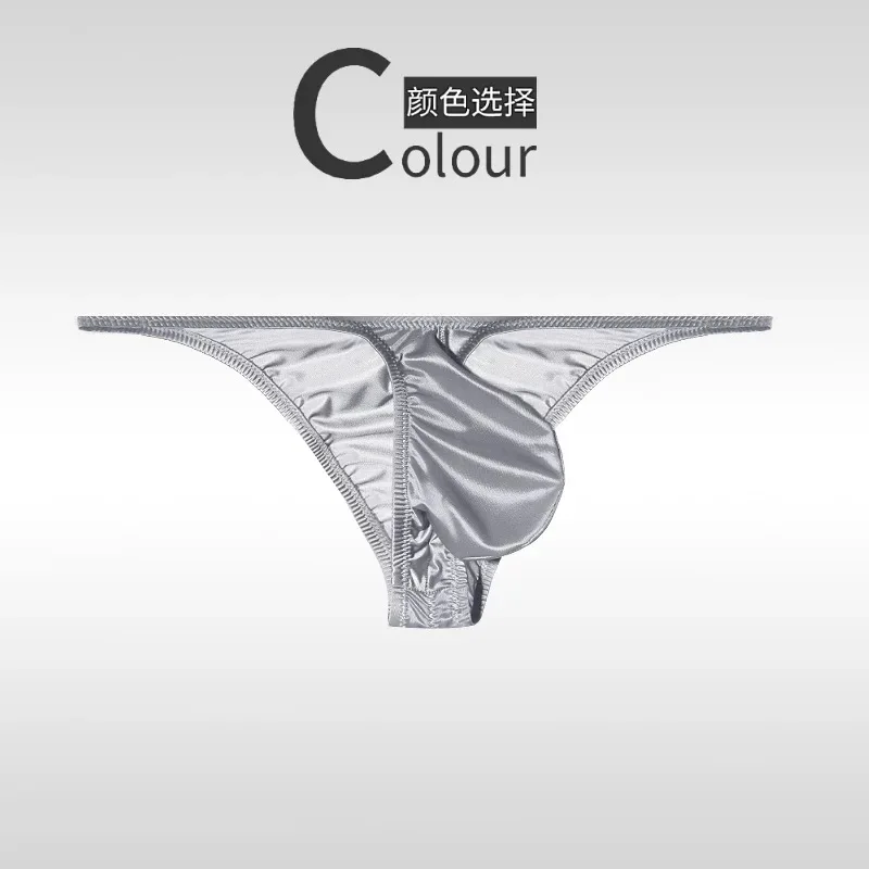 Underwear men's briefs personalized Shining underwear man black Red Blue party Underwear - Image 4