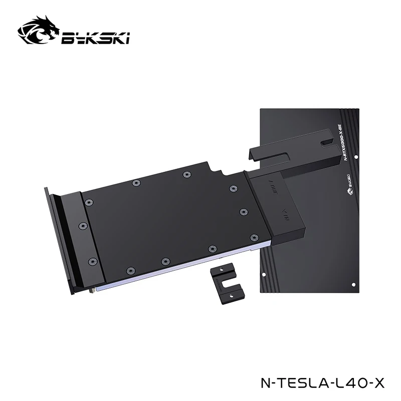 Bykski Water Block Serve For NVIDIA TESLA L40 Graphics Card Liquid Cooling Cooler With Backplate,N-TESLA-L40-X