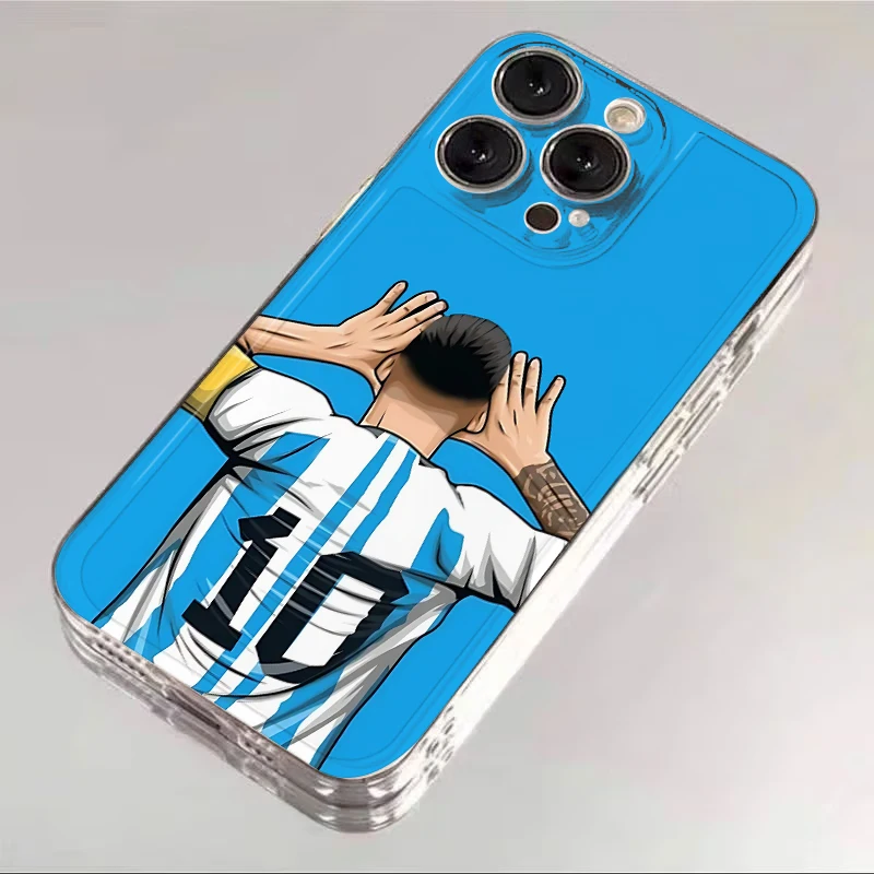 Custodia per Honor X7b 90 Lite X8b X9a X9b Y9 Prime 2019 Cover trasparente Numeri di stelle del calcio