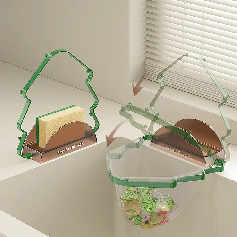 

Корзина-сето для раковины «Рождественская елка», сливной фильтр с большим отверстием для сбора остатков пищевых продуктов и предотвращения засорения