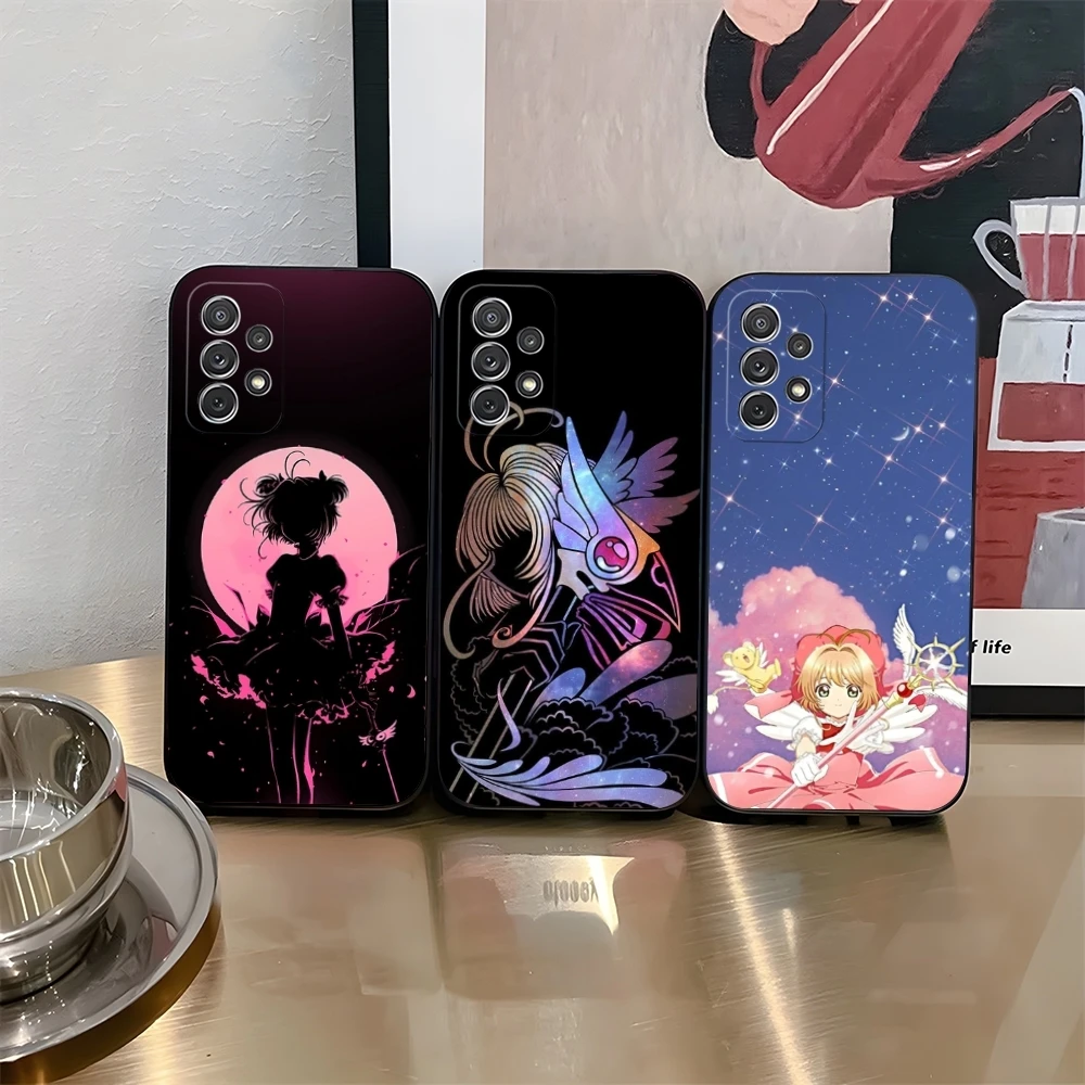 

Card Captor Sakura Anime Phone Case For Samsung Galaxy S25 S24 S21 S23 S22 S20 Ultra Fe Plus A34 A16 A54 A24 A52 A53 M54 Cover