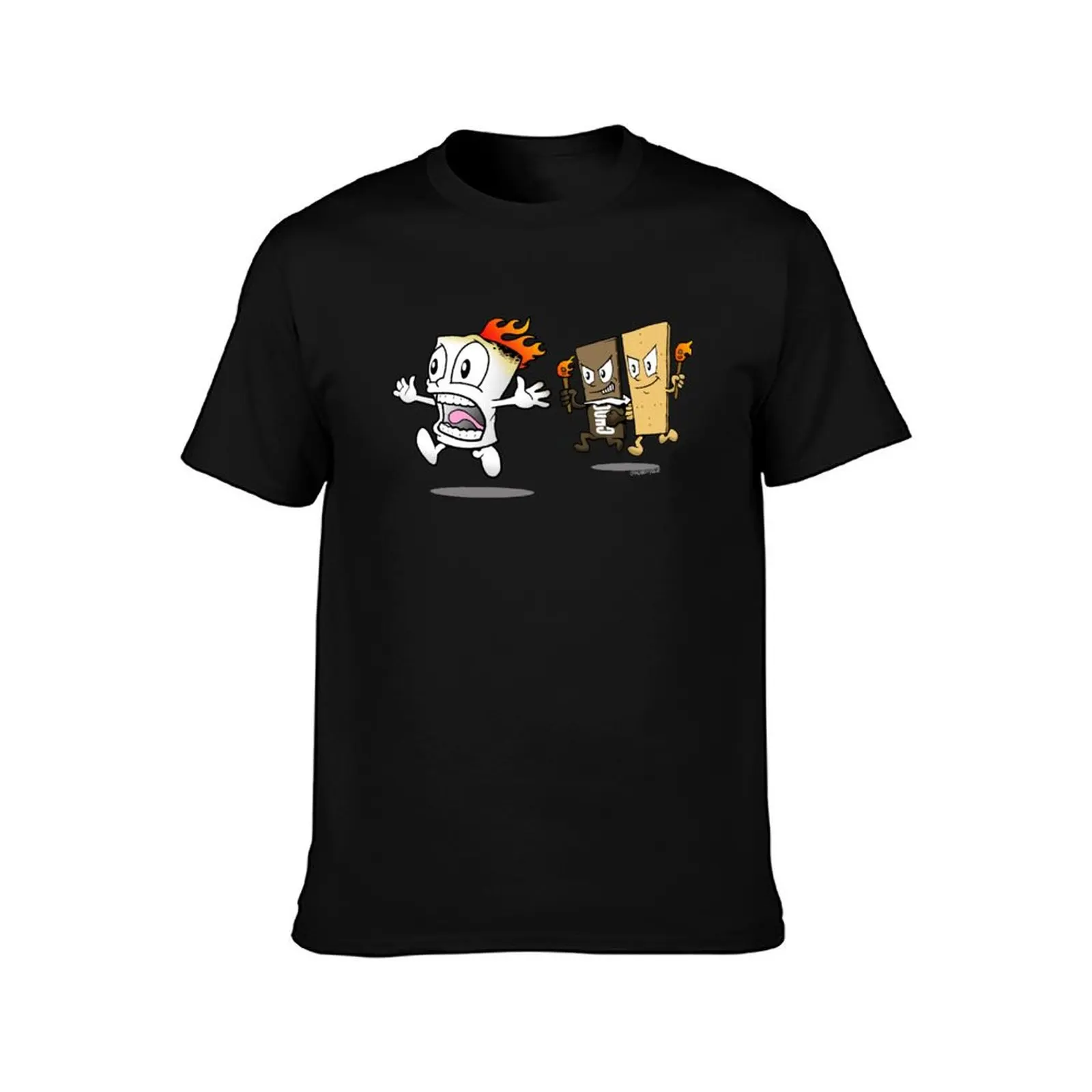 Funny Smores Chase T-Shirt Breathable Travel T-Shirt