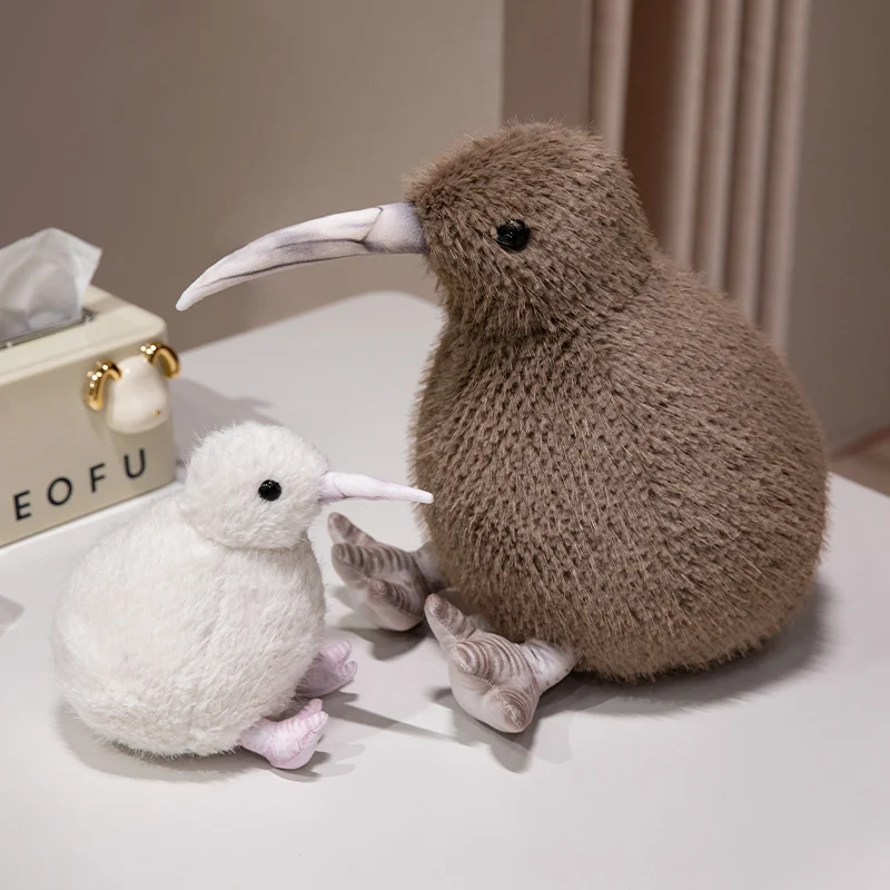 Peluche De Kiwi De 20 Cm – Animal Realista Y Suave, Ideal Para Regalar Y Decorar