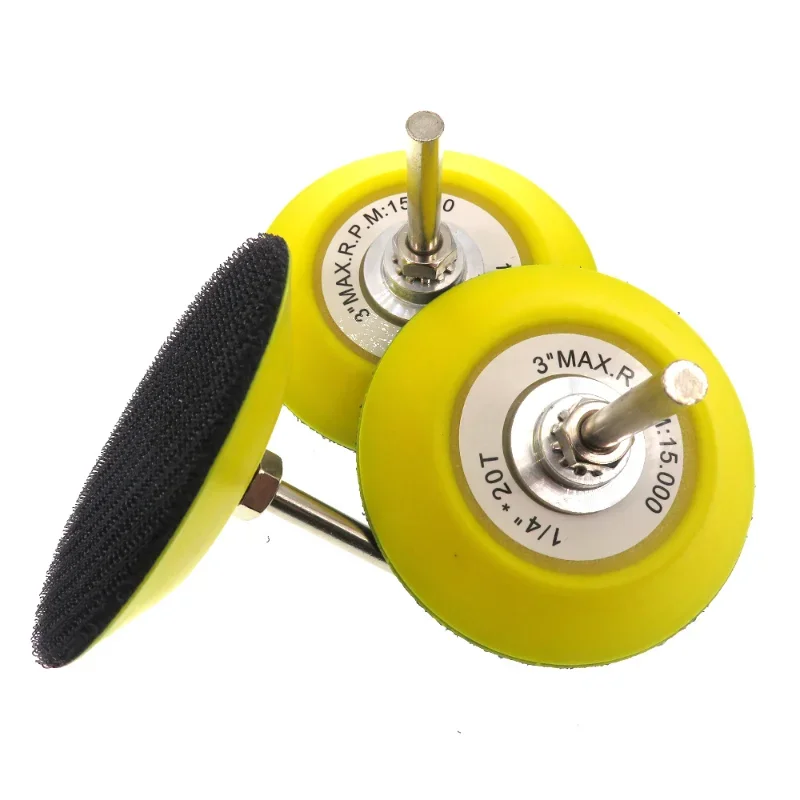 3-inch 75mm Electric Internal Tooth Split Polishing Disc Self-adhesive Sticky Sandpaper Polishing Pad