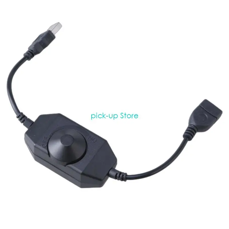 DC5V USB светодиодный диммер, удлинитель, контроллер скорости, переключатели, контроллер кабеля питания для USB-потолочного вентилятора, USB светодиодный светильник, светодиодные ленты