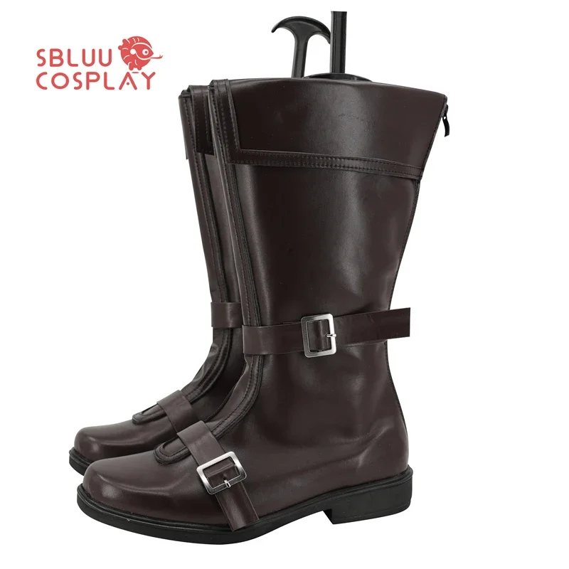 SBluuCosplay Anime Ken Usato Scarpe Cosplay Stivali su misura