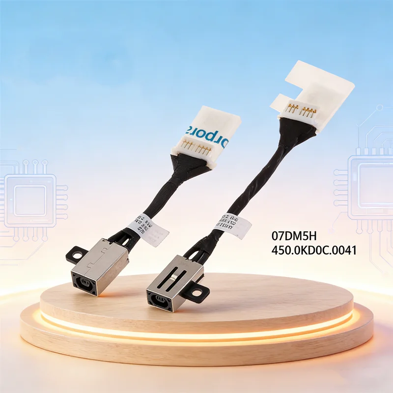 

Latitude 3410/3510 Charging Port Flex Cable Exact Replacement for Part 07DM5H, Fits E3510, Solves Laptop Not Charging Problems