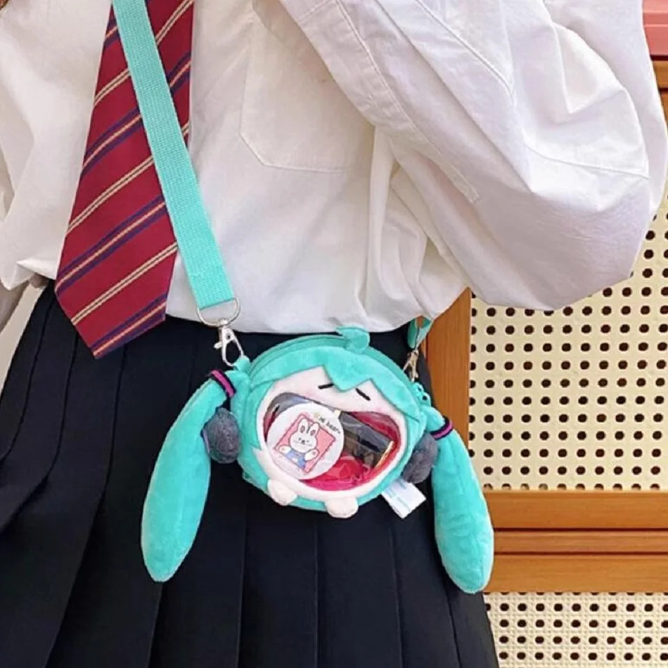 Neues 25 cm japanisches Anime-Plüschtier iHasune ~ Miiku Plüschpuppe, weiches Kissen, zukünftige Puppe, süßes Weihnachtsgeschenk für Kinder