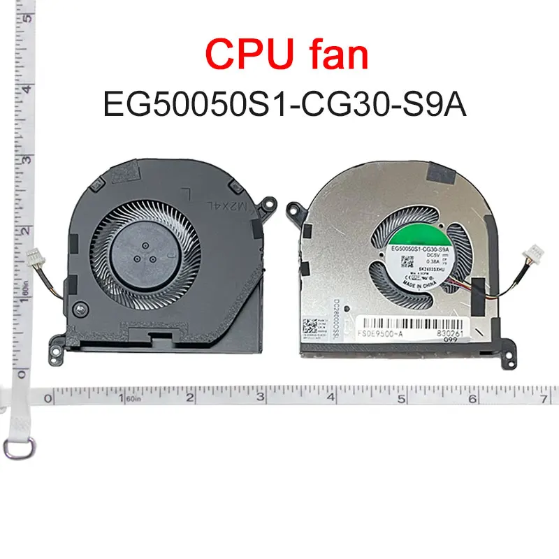 New Laptop CPU GPU Cooling Fan For DELL XPS 15 9500 9510 9520 Precision 5550 M5500 5560 5570 P91F