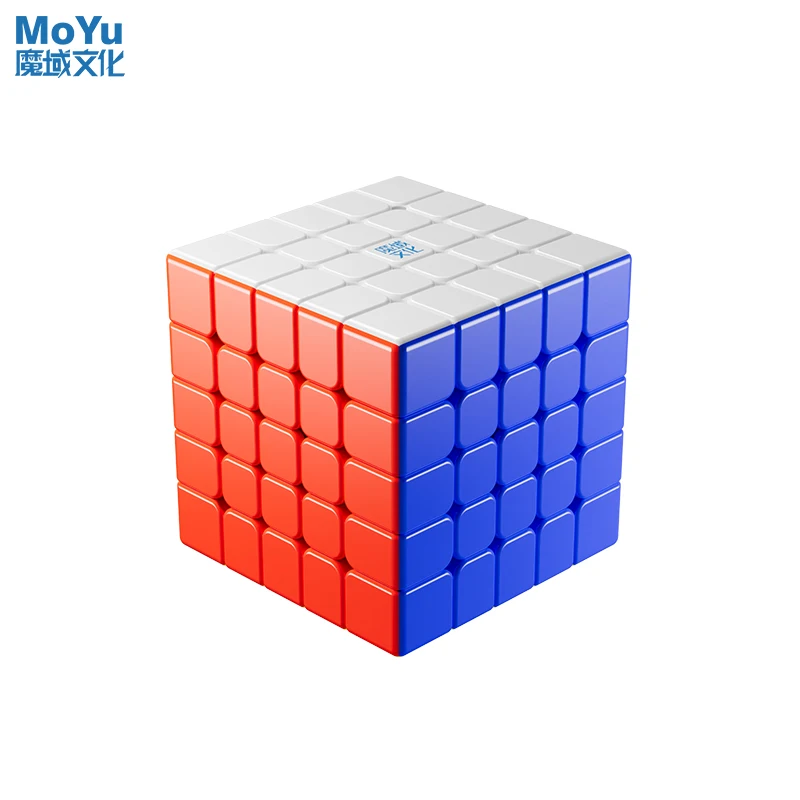 MoYu AoChuang V6 5x5 Magnetic Stickerless Speed Cube, Professional Competition Puzzle Cube Gift for Cube Enthusiasts