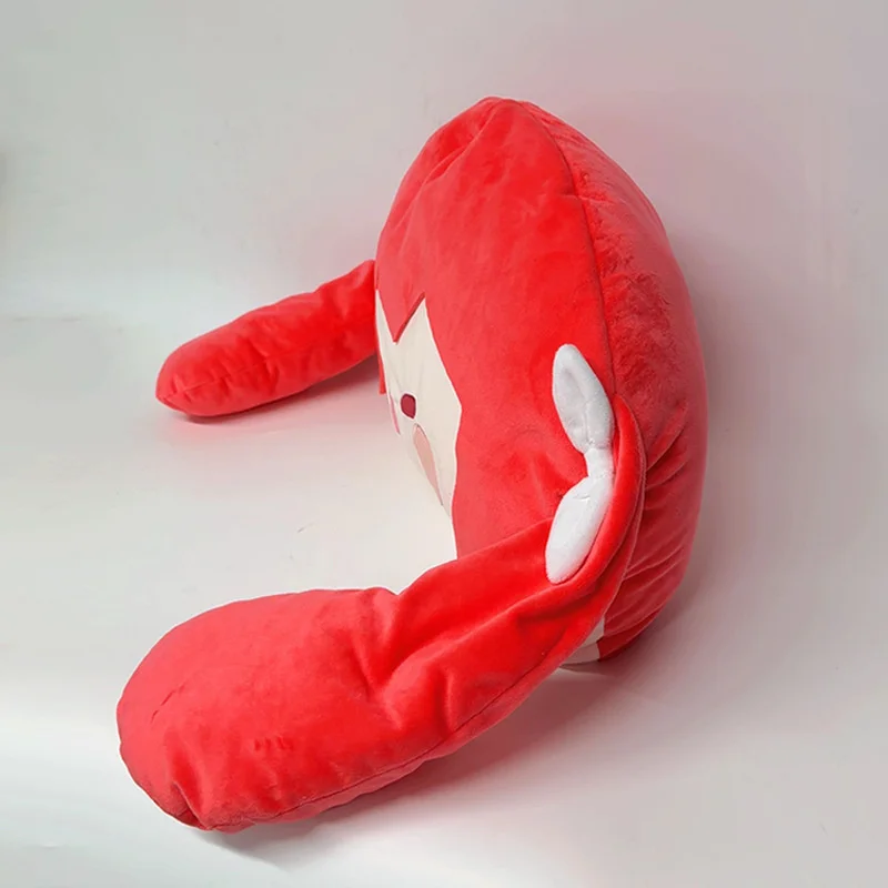 Kasane Teto Plush: travesseiro de abraço com tema de cantor virtual, brinquedo de pelúcia macio e boneca fofa para fãs de anime e vocaloid