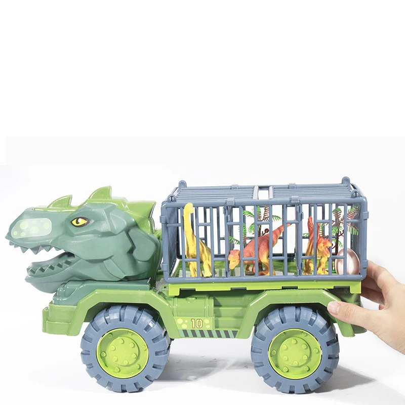 Dinosaur Transport Car Toys Carrier Vehicle Model Tyrannosaurus Rex Truck Game Transporter Gifts Toys for boys