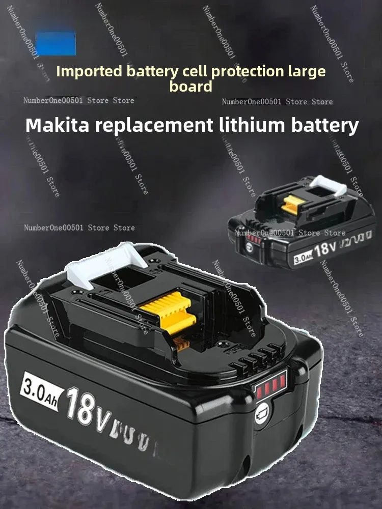 

18V lithium battery BL1830 1860 power tool hand drill angle grinder battery