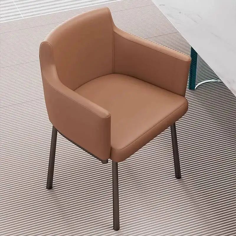 

Computer Nordic Rotatable Accent Light Luxury Desk Chair Relaxing Dining Room Office Leisure High-end Home Aesthetic Furniture