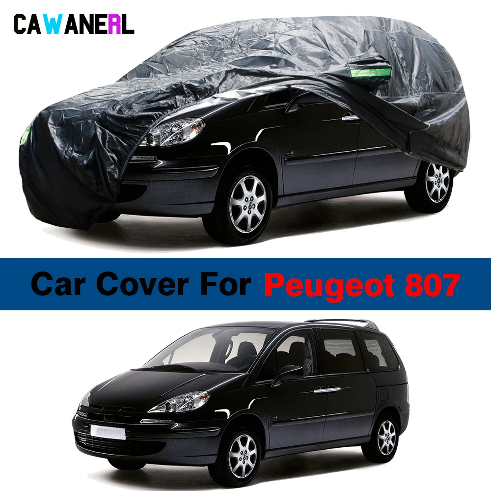 

Waterproof Car Cover Sun Snow Rain Wind Scratch Prevent Cover For Peugeot 807 Citroen C8 Fiat Ulysse Lancia Phedra 2002-2014