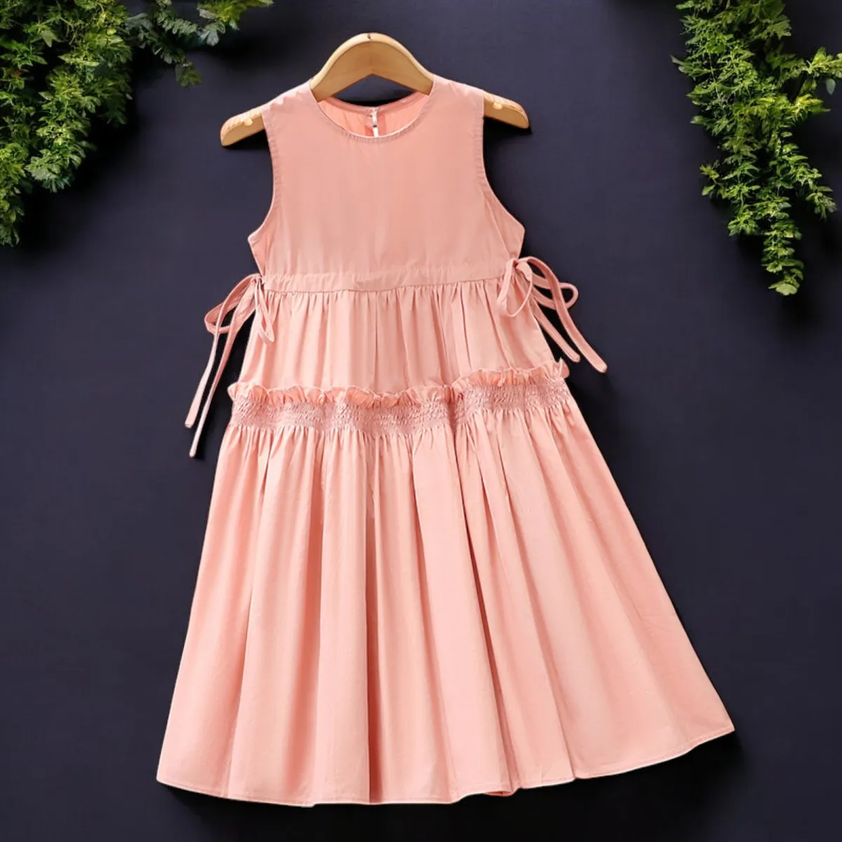 Summer Baby Girls Party Dresses Sleeveless Kids Outfits Wedding Flower Prom Dresses Kids Princess Lace Costumes  5 8 9 12 Years