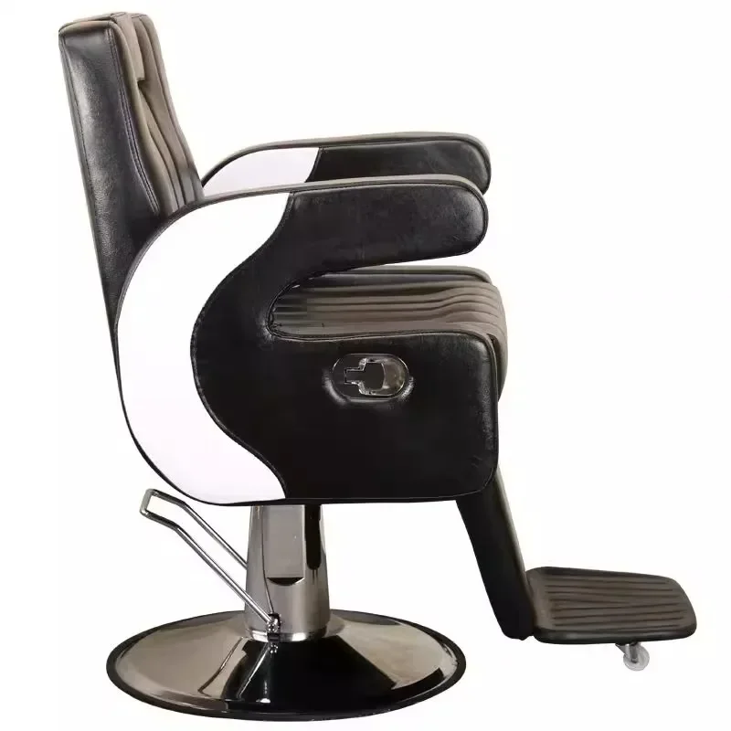 Foldable Hair Barber Chair Haircuts Care Shaving Barber Chair Comfortable Atmospheric Silla De Barbero Salon Equipment Furniture