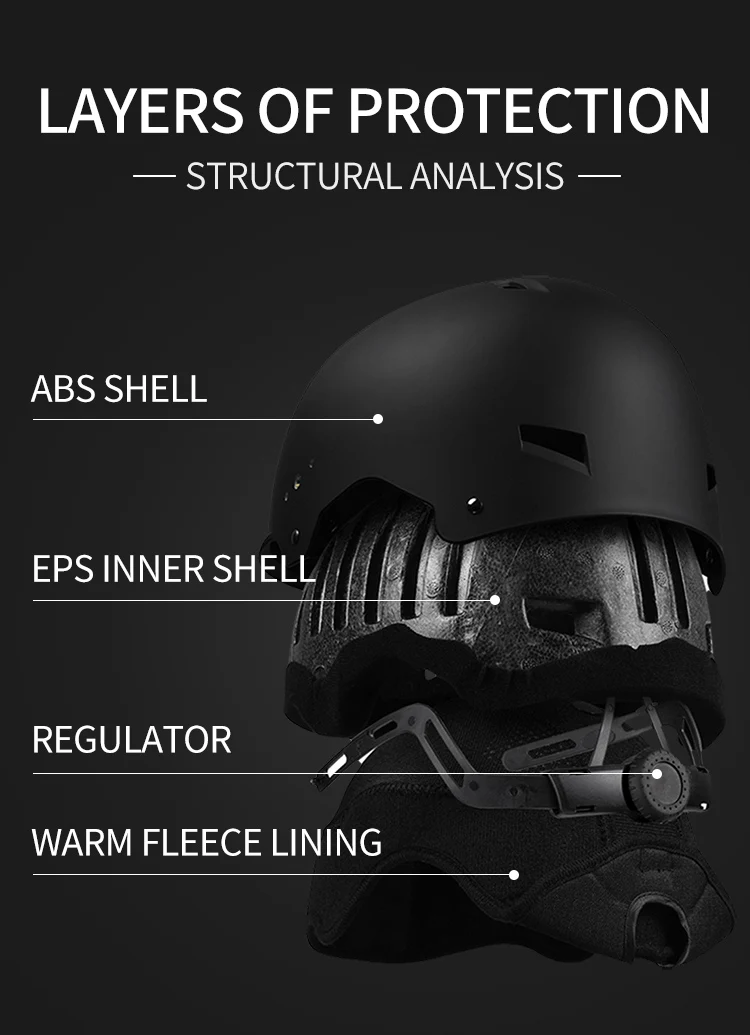 Eastinear's neue leichte All-in-One-Brille, Skihelm, Outdoor-Ski- und Snowboard-Ausrüstung für Herren und Damen und Kinder – Detail 10