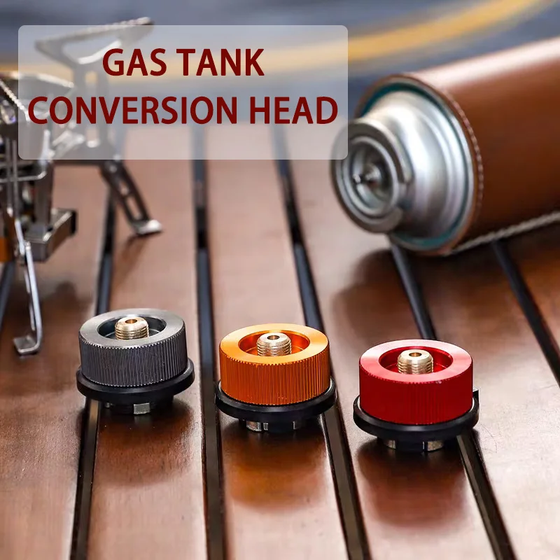 

1pcs Outdoor Camping Stove Burner Adaptor Split Type Furnace Converter Connector