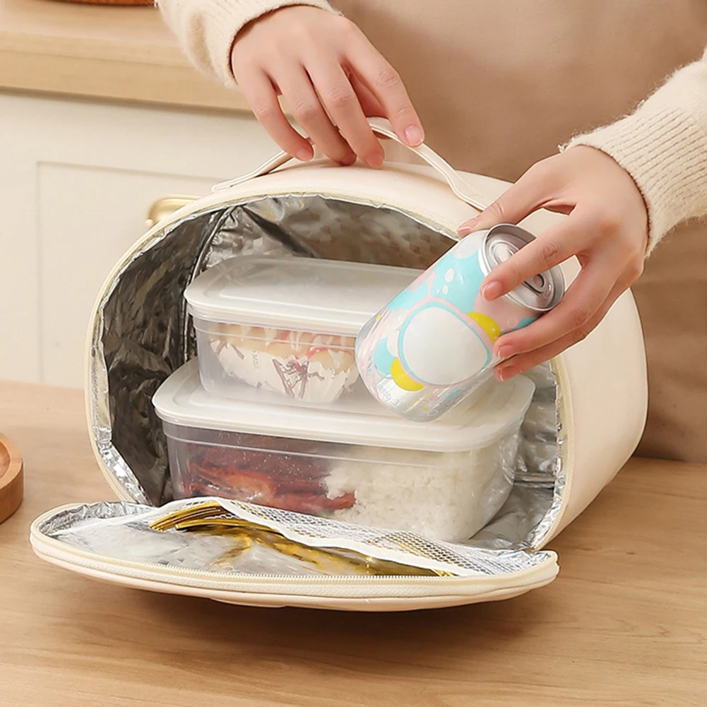 Borsa per il pranzo Borsa per il pranzo impermeabile per donne Adulti Uomini Borsa per il pranzo isolata in nylon per lavoro, ufficio, picnic o viaggi