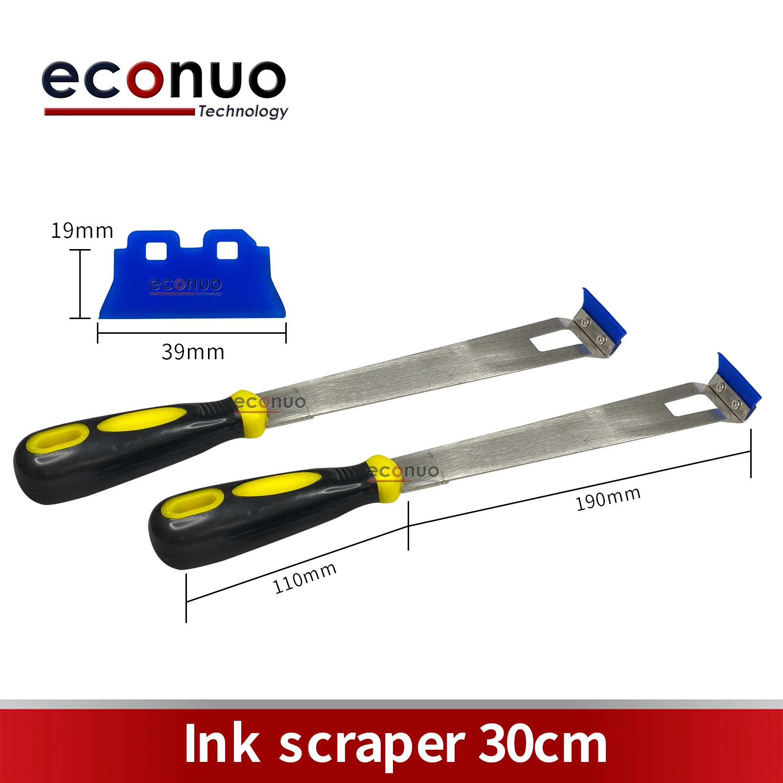 Ink Scraper 30cm with Cleaning Wiper For Epson/Mimaki/Roland/Ricoh/Seiko Machine Printhead Cleaning Inkjet Printer