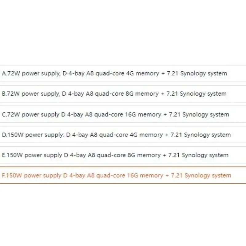 Snail 4 baias NAS Synology host A8 microcomputador quad-core doméstico download NAS