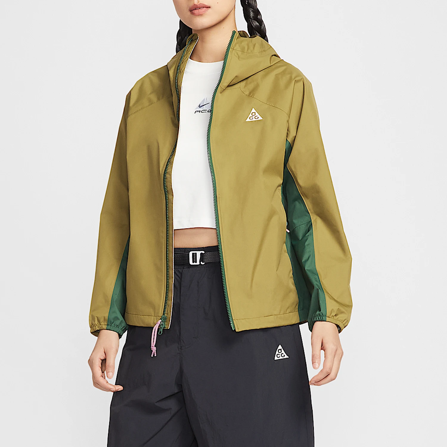 

Nike Authentic ACG Women's Windproof Hard Shell Sports Outdoor Hiking Jacket IF0102-368