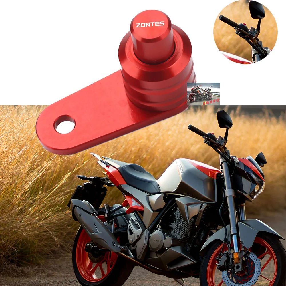 

Logo For Zontes Zt125 Zt 250 250S 310T 310R 310X Parking Brake Lever Switch Button Slope Lock Control Lock Protection Parts