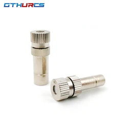 10pcs 5-15bar Mist Cooling Slip Lock Nozzle 6mm Low pressure Micro-nozzles Quick Plug Connectors Garden Irrigation Sprayers