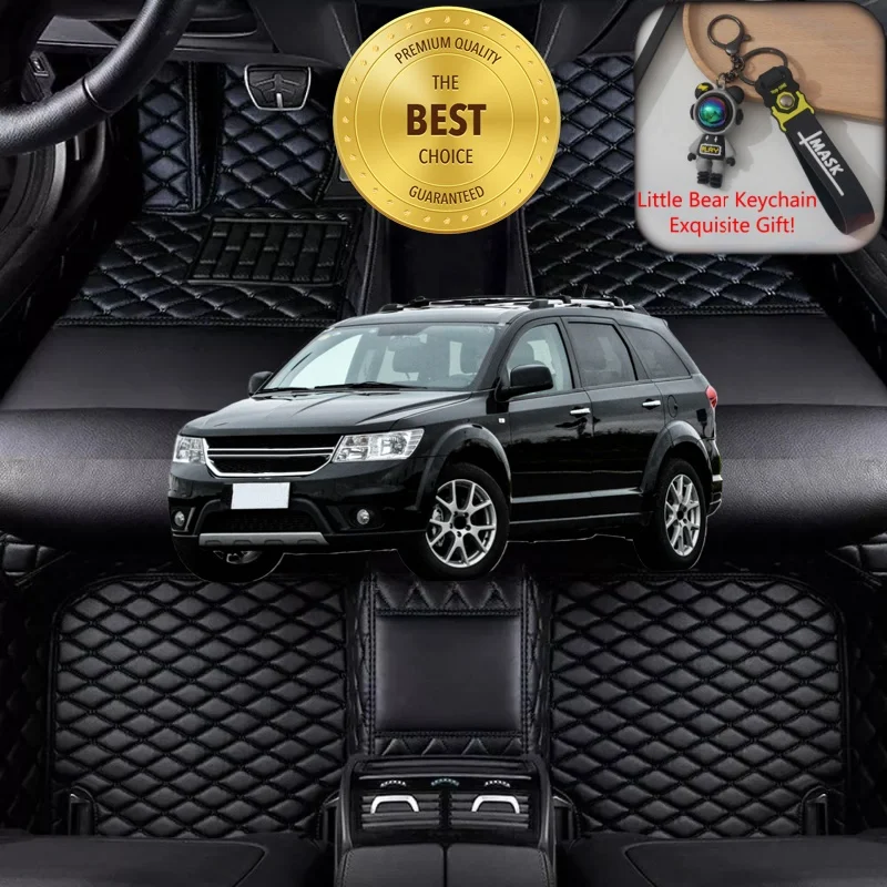 

Custom Fit for Dodge Journey JC 2008-2020 Car Floor Mats Luxury Car Accessories Auto Carpet Liner Mats Rug Left/Right-hand Drive