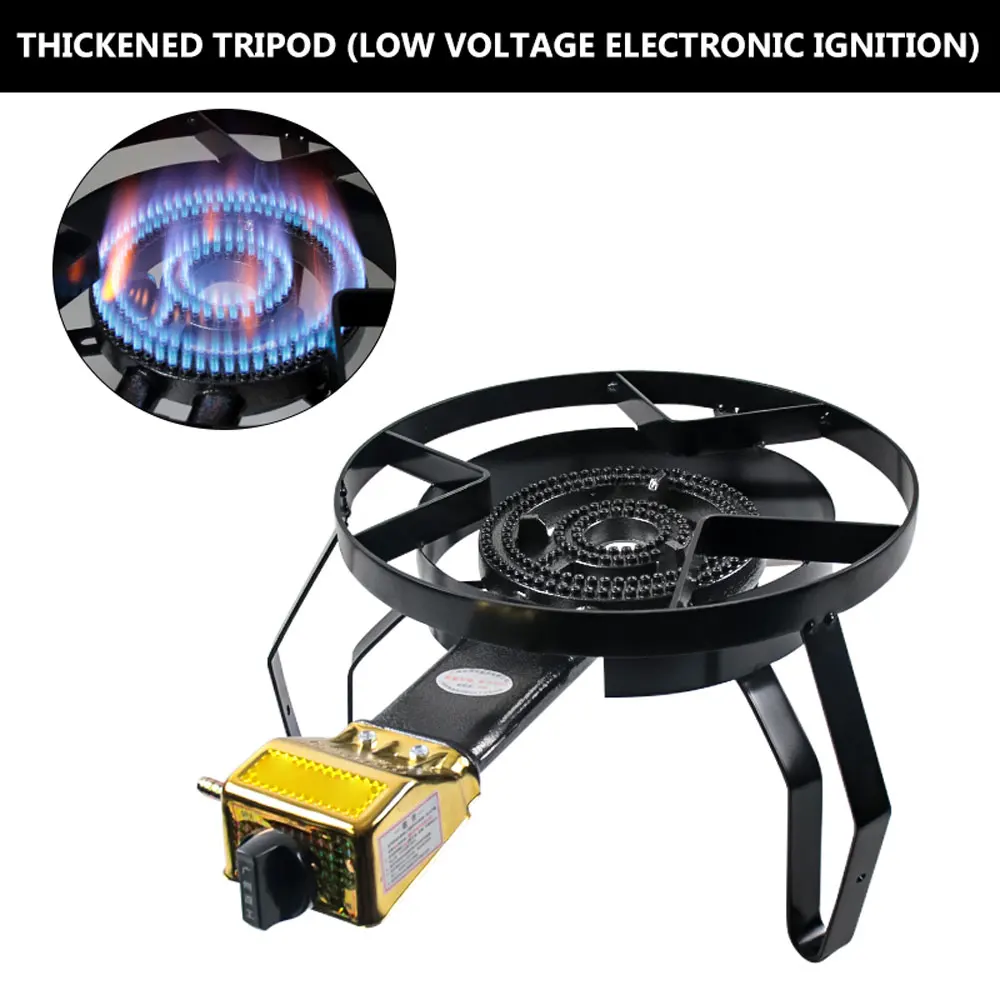 Olla sopera de alta presión con pies, estufa electrónica de bajo voltaje, estufa de gas, estufa de gas licuado, estufa de escritorio