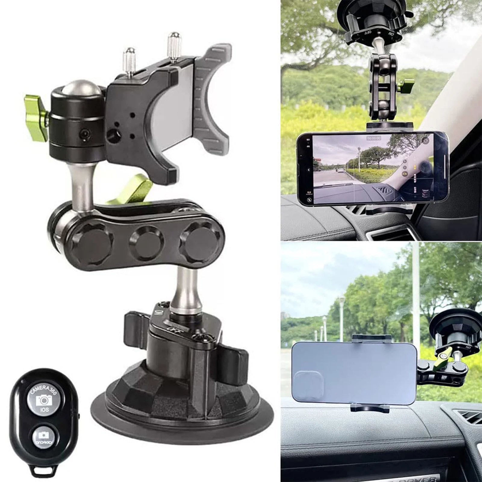 Car Mobile Phone Holder Firm and Anti-slip Safer Driving for Phones and Tablets