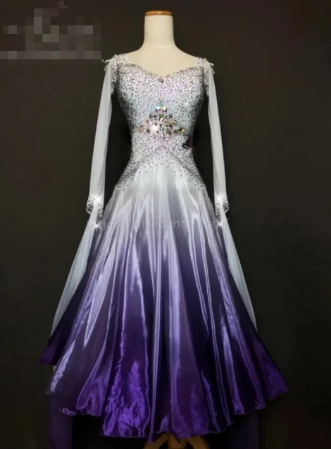

Customise ballroom dance dress customize design