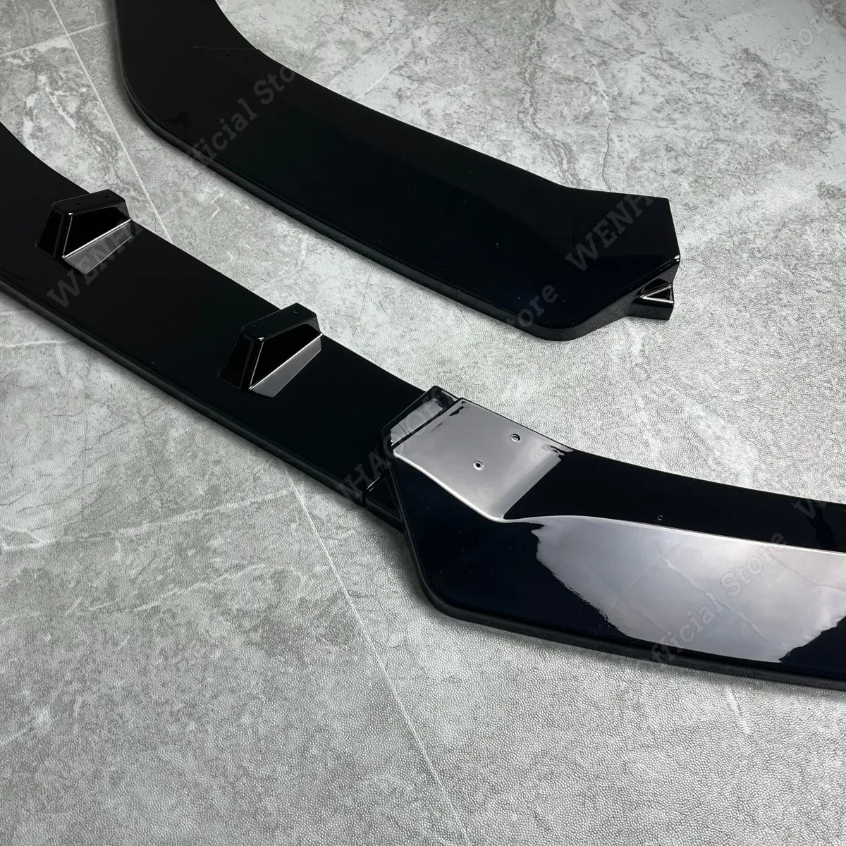 Maxton Style Front Bumper Lip Spoiler Splitter For Mercedes E W212 S212 E300 E400 AMG Line Facelift 2012-2016 Diffuser BodyKits view 5