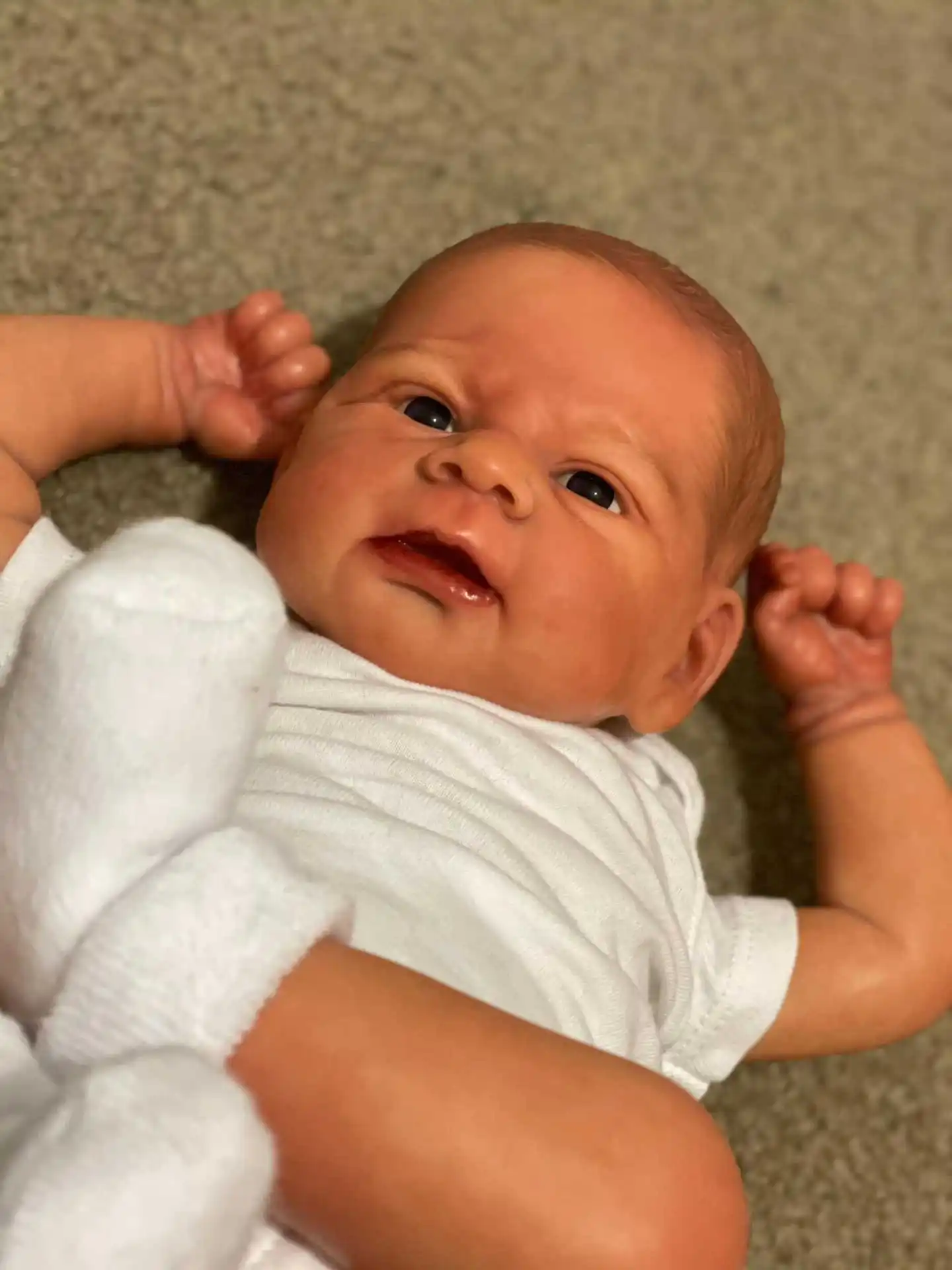 Reborn Panno Corpo Silicone Vinile Baby Doll Regalo di Natale per bambini Muñecas Reborn Bella Ragazza Principessa realistica Baby Doll Giocattolo per bambini