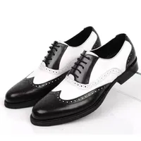 Oxfords Men's Leather Shoes Formal Shoes for Men Brogues Oxfords Male Wedding Party Office Business Shoe Man Zapatos De Hombre