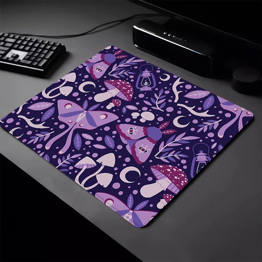 The Woods (Purple) Keyboard Pad Mouse Mats Small Pc Gaming Accessories Mousepad Gamer Computer Mat Mausepad Cabinet Mause Pads