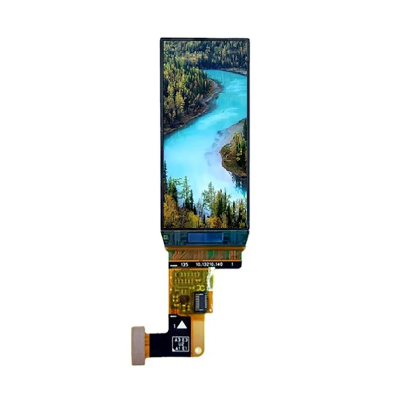 Panel Layar AMOLED A33T-1.91 Inci 240X536 Piksel Antarmuka MIPI Layar AMOLED Mini Kecil Untuk Smartwatch yang Dapat Dipakai