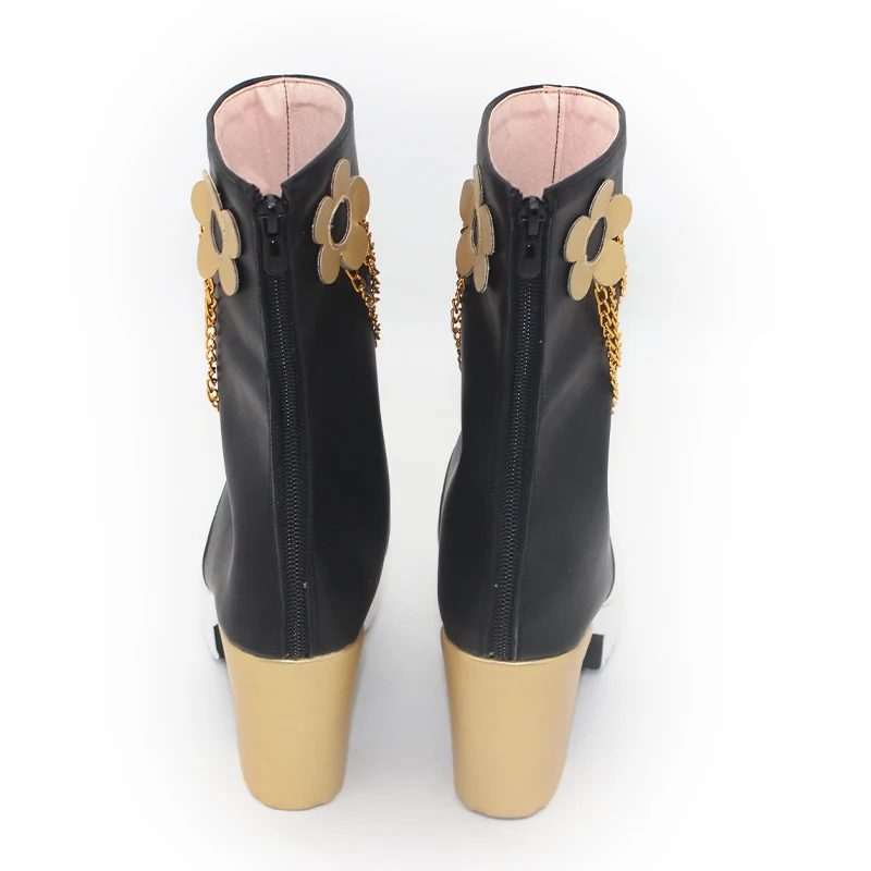 KPop chasseurs de démons Mira Cosplay chaussures Anime HUNTR/X Mira Cos tenue chaussures bottes pour Hallowmas fête Comicon adultes femmes hommes